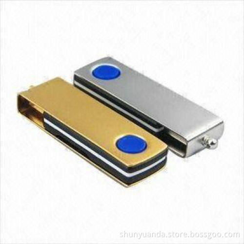 Swivel USB Flash Drive, 1 to 32GB Capacity/Plug-and-Play Function/12Mbps High Reading/6kbps Writing